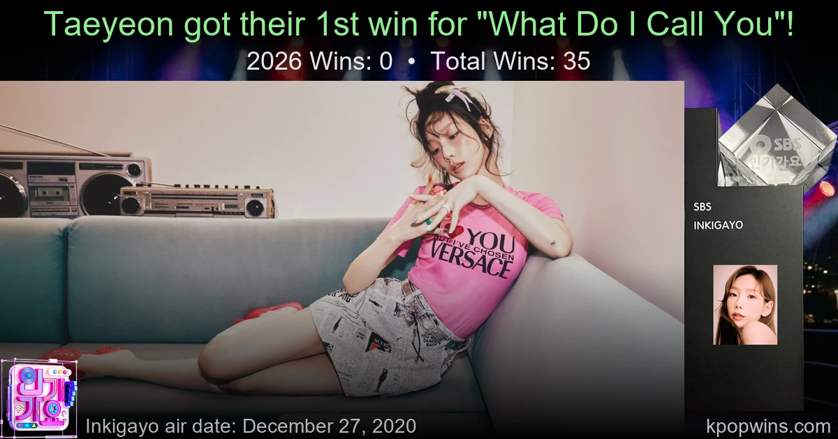 Taeyeon - What Do I Call You